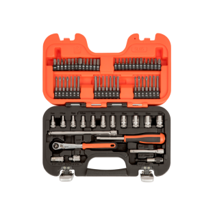 Juego Vasos 1/4" Carraca Delga