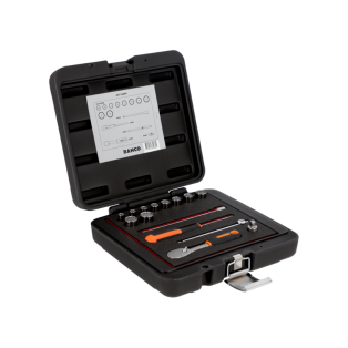 Juego Llaves De Vaso 1/4 15Pz