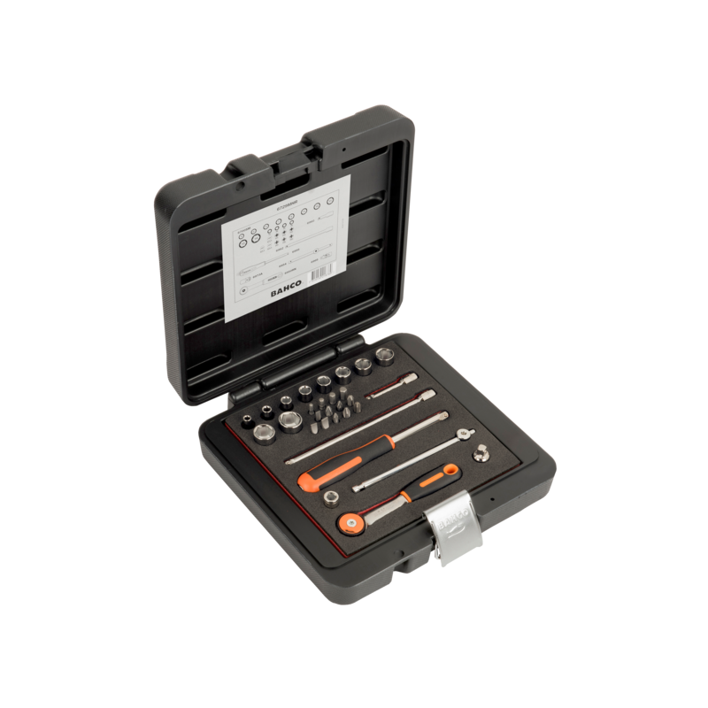 Jgo.Vaso 1/4 Mm-Hex Puntas 1/4