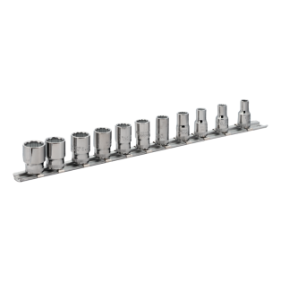 Jgo.Vasos 1/4"B/Est.Regl.11Pzs