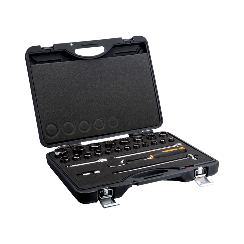 Jgo.Vasos Ä 1/2"Biex.25 Pzas