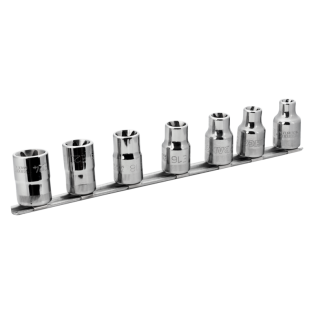 Juego 6 Llaves Vaso 1/2" Rail