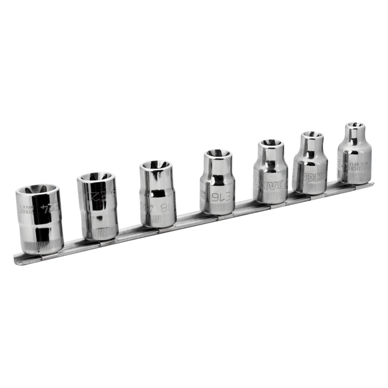 Juego 6 Llaves Vaso 1/2" Rail