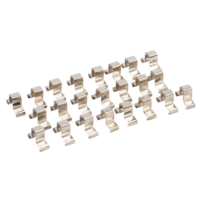 Clips Metalicos Vasos 1/4"