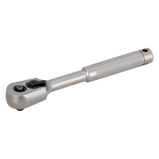 Carraca de cabeza tipo pera reversible 1/4" con 60 dientes