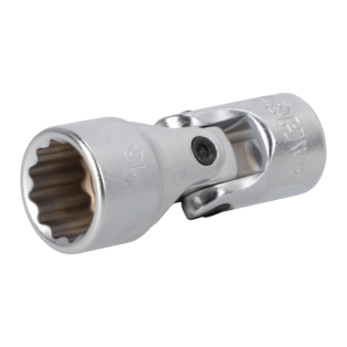 Vasos articulados con cuadrado de 3/8" y con perfil bi-hexagonal métrico