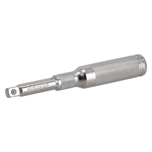 Mango giratorio de 3/8" con mango metálico 150 mm