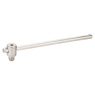 Mango corredizo en T con cuadradillo de 3/8" con acabado mate