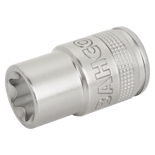 Vaso 1/2" Torx Hembra E12 Clip