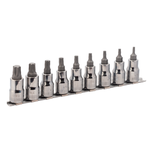 Jgo 9 Vasos Punta Torx® 1/2