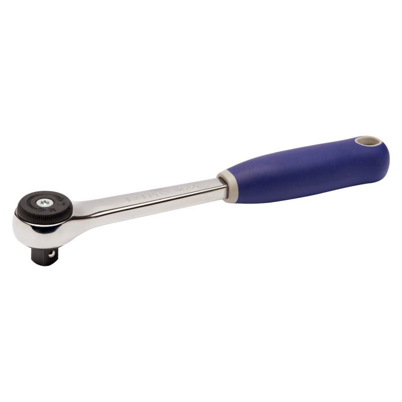 Carraca de cabeza redonda de 1/2" con 72 dientes