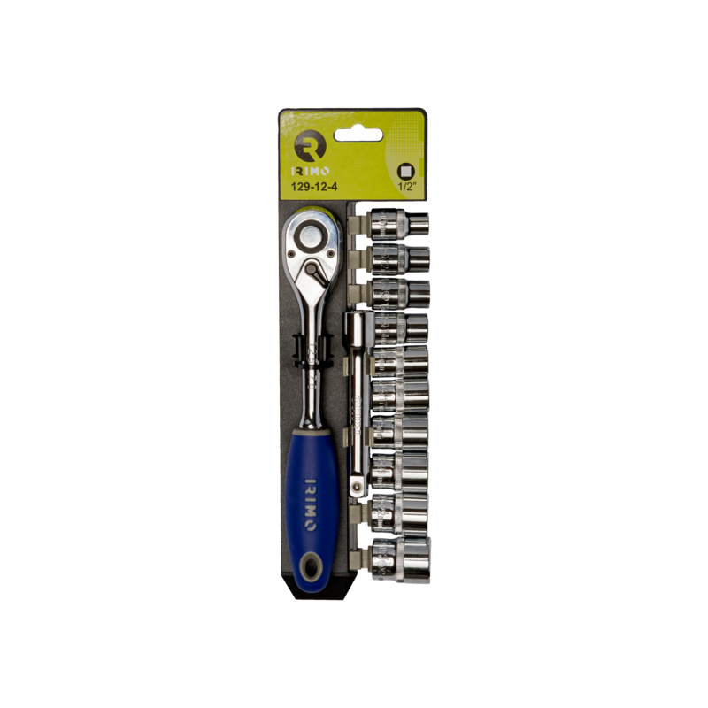 Carraca y vasos hexagonales de 1/2"