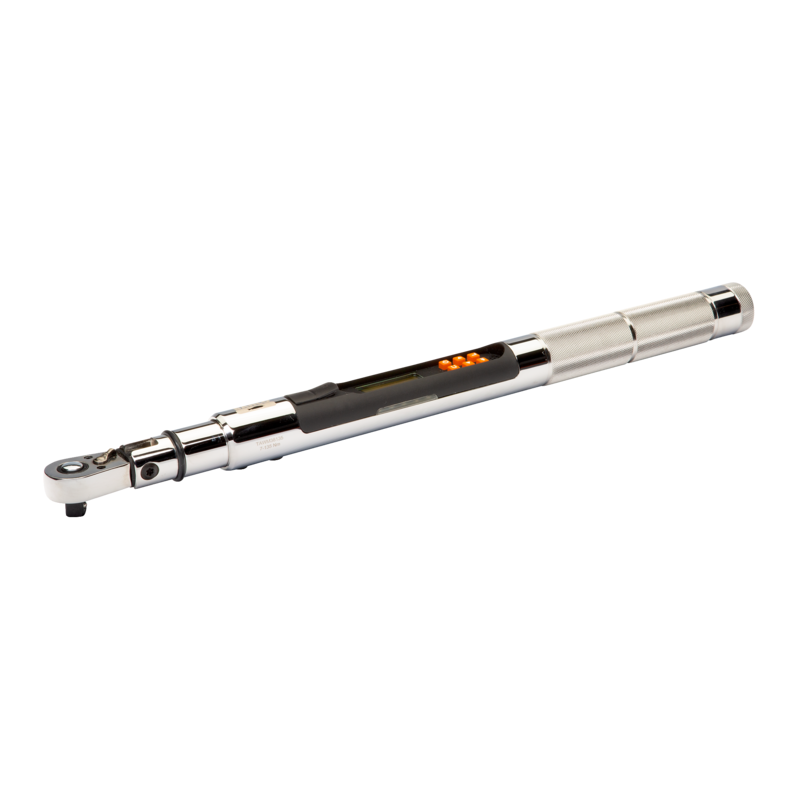 Llave dinamométrica electrónica de par y grados