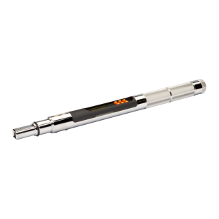 Llave dinamométrica electrónica de par y grados y cabeza intercambiable rectangular