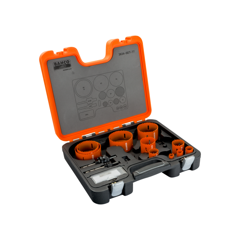 Holesaw Set 10Pcs 16-86