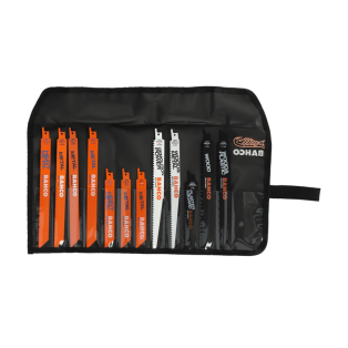 Juego de hojas de sable para madera y metal (12 piezas)