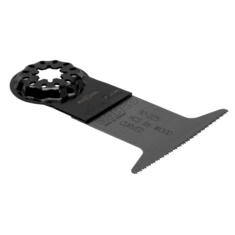 Hojas multiherramientas con forma estándar curvada para cortar madera 65 mm - 25 piezas