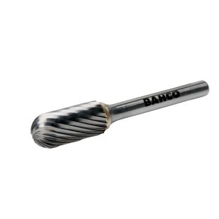 10 mm x 20 mm - Ø6 mm Limas rotativas cilíndricas de punta redonda de carburo de tungsteno para metal 20/20