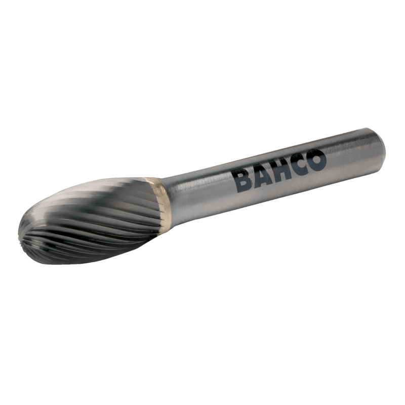 16 mm x 25 mm - Ø6 mm Limas rotativas ovaladas de carburo de tungsteno para metal 40