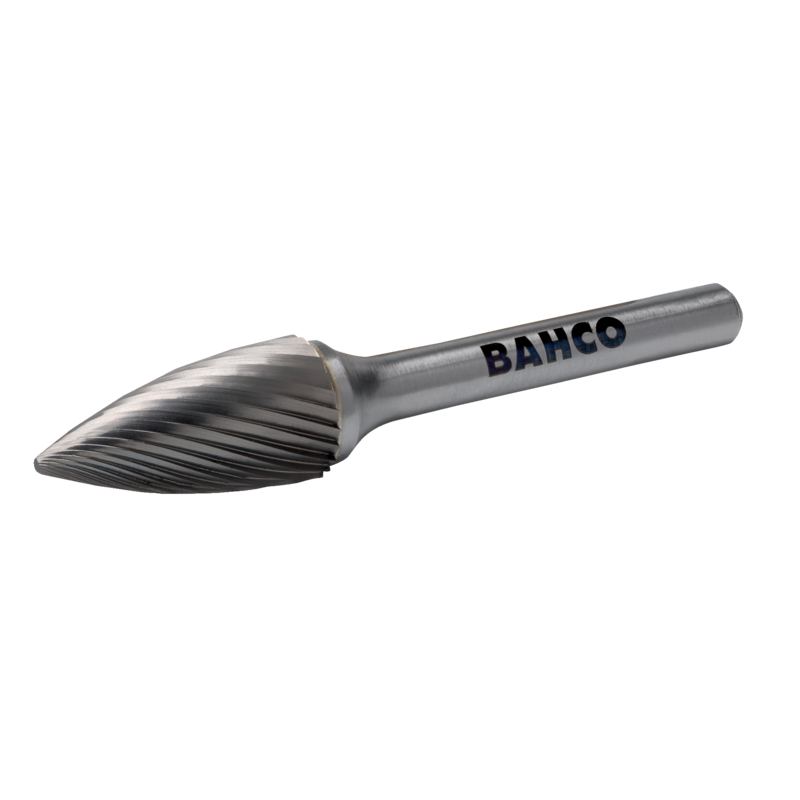 16 mm x 25 mm - Ø6 mm Limas rotativas ojivales con punta de carburo de tungsteno para metal 40