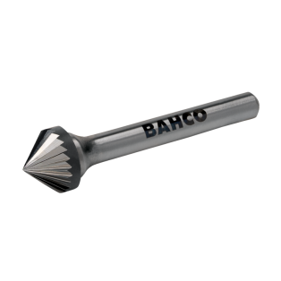 16 mm x 12 mm - Ø6 mm Limas rotativas cónicas 90° de carburo de tungsteno para metal 39