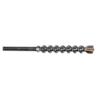 4 cuchillas para brocas SDS Max para hormigón armado de 15 mm x 540 mm