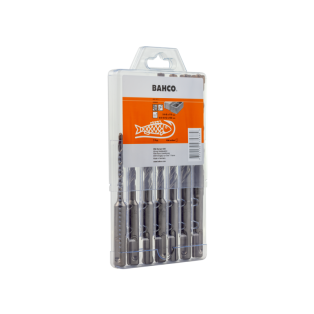 Juego 7 Brocas Hormigón Sds + 2C