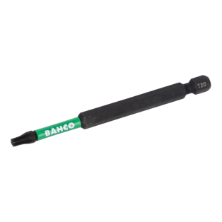 Puntas de torsión de impacto y de 1/4" para tornillos de cabeza TORX® T25 de 90 mm (2 piezas/caja de plástico)