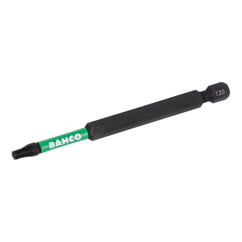 Puntas de torsión de impacto y de 1/4" para tornillos de cabeza TORX® T30 de 90 mm (2 piezas/caja de plástico)