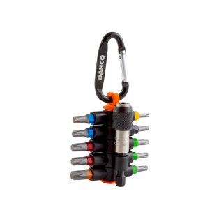 Juego 11 Puntas Cónica 1/4 Torx