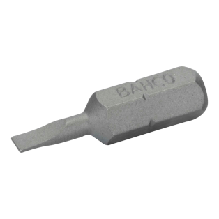 3 Puntas 1/4" 25Mm Plana 0