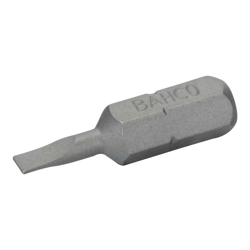 3 Puntas 1/4" 25Mm Plana 0