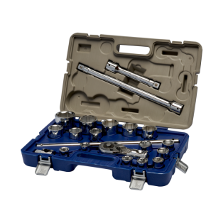 Juego de vasos hexagonales de 3/4"