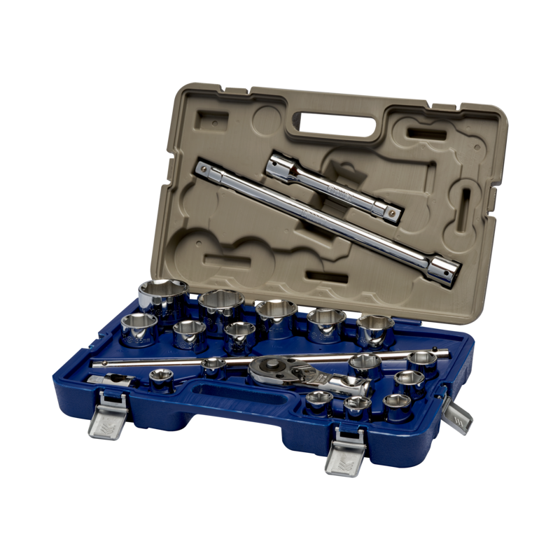 Juego de vasos hexagonales de 3/4"