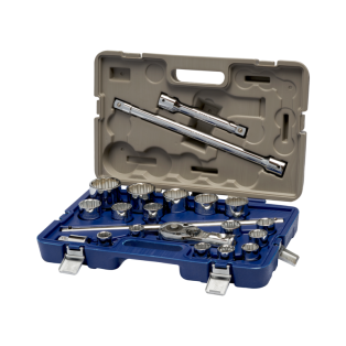 Juego de vasos bi-hexagonales de 3/4"