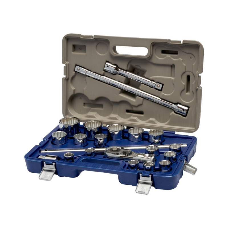 Juego de vasos bi-hexagonales de 3/4"