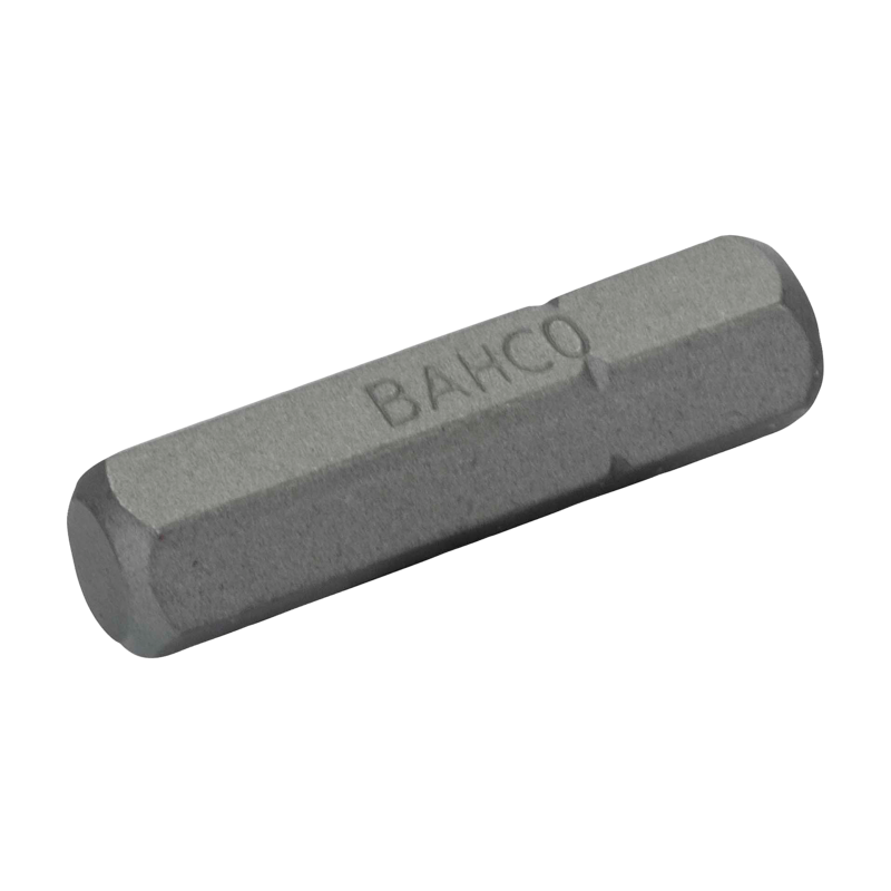 Punta estándar 1/4" para tornillos hexagonales 7/32" de 25 mm (5 piezas/caja de plástico)