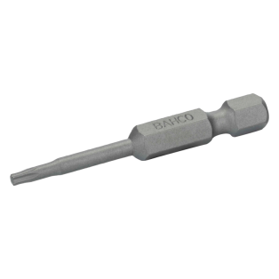 Punta estándar 1/4" para tornillos TORX® T15 de 50 mm (5 piezas/caja de plástico)