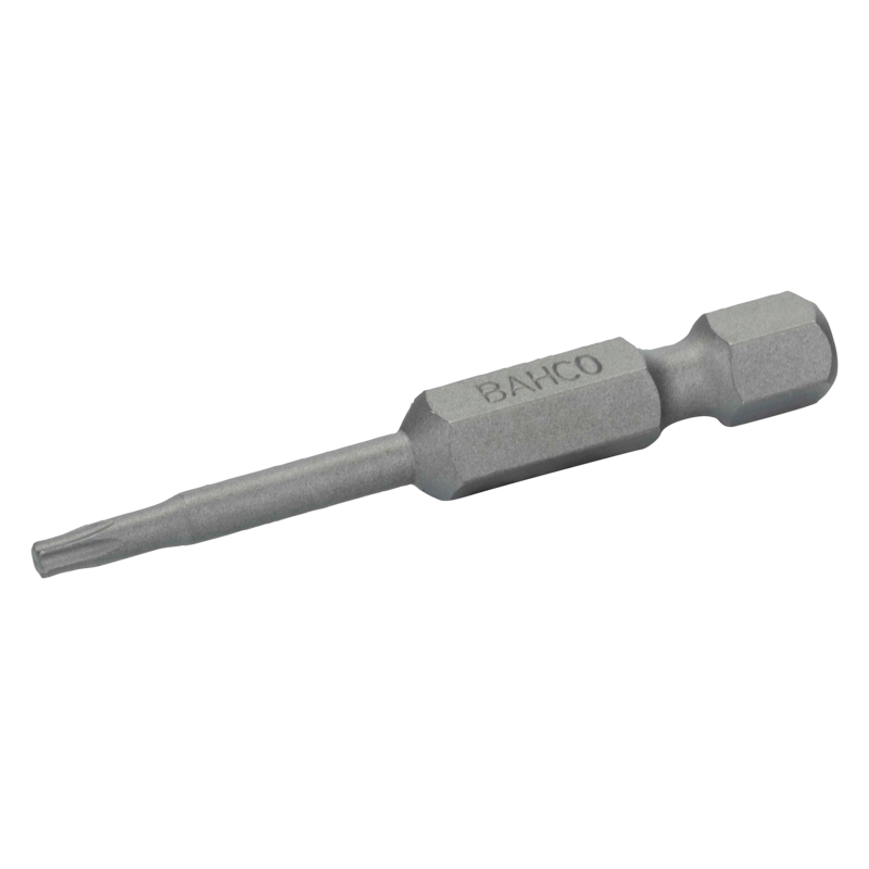 Punta estándar 1/4" para tornillos TORX® T30 de 50 mm (5 piezas/caja de plástico)