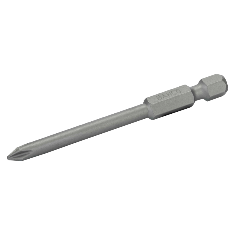 Punta estándar 1/4" para tornillos Phillips PH1 de 70 mm (5 piezas/caja de plástico)
