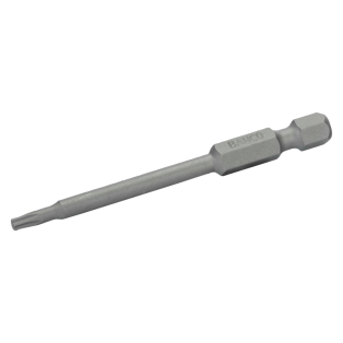 Punta estándar 1/4" para tornillos TORX® T10 de 70 mm (5 piezas/caja de plástico)