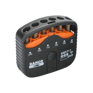 Juego de puntas de diamante 1/4" con portapuntas para tornillos Phillips