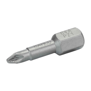 Punta de torsión ACR 1/4" para tornillos Pozidriv PZ3 de 25 mm (2 piezas/blíster)