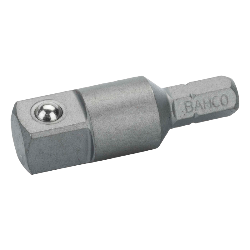 Adaptador para perfil hexagonal de 1/4" con cuadradillo de 3/8"