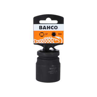 Vaso de impacto con cuadradillo de 3/4" con perfil hexagonal de 23 mm y acabado fosfatado - blíster