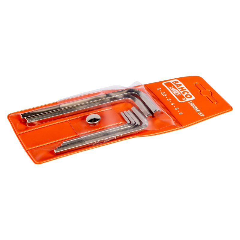 Juego 6 Llaves Hex Niq 2-6