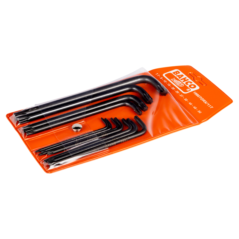 Juego 11 Llaves Acodadas Torx