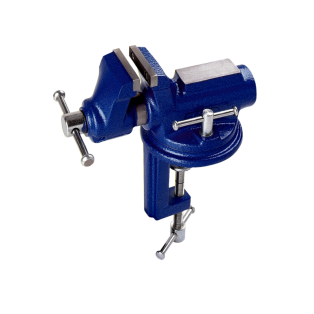 Tornillo de sobremesa de guía redonda