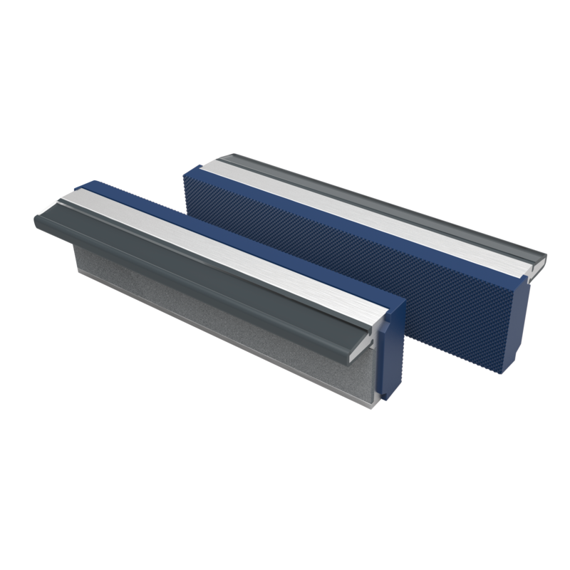 Mordaza de poliuretano de 100 mm con fresado uniforme