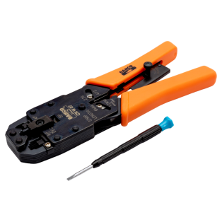 Alicates de carraca desembragable para conectores occidentales de 205 mm